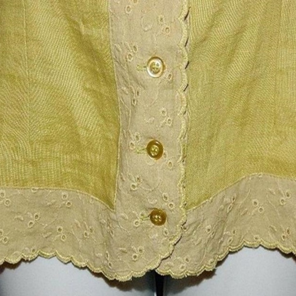 Grace Elements Vintage Button Front Camisole Top - image 3